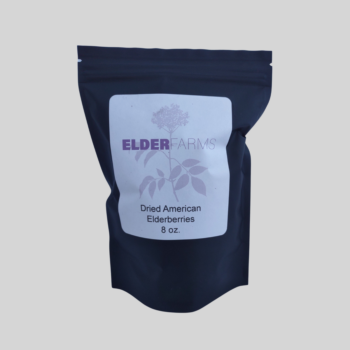 Whole Dried Elderberries - Elderberry Tea - Bulk Elderberry 8 oz Whole Dried Elderberries - Elderberry Tea - Bulk Elderberry 8 oz