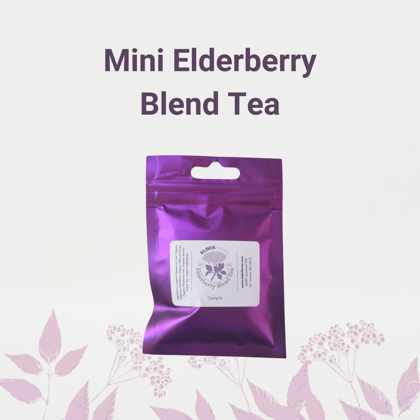 Mini Elderberry Blend Tea