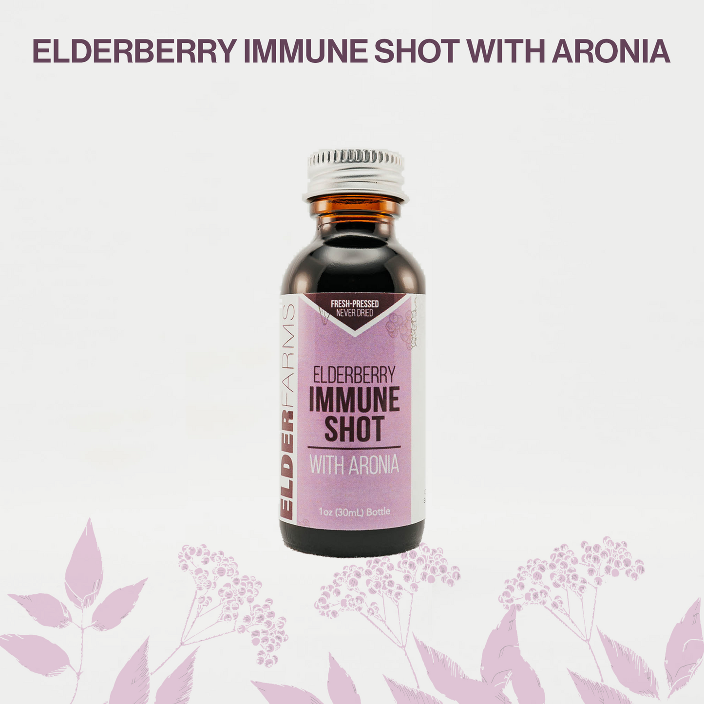 
                  
                    Elderberry Immune Shot with Aronia
                  
                