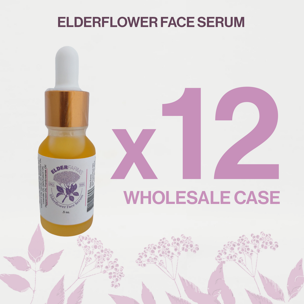 Elderflower Face Serum - 12 Pack (Wholesale Case)