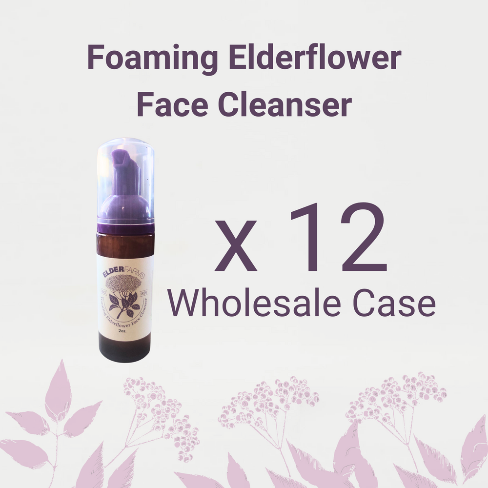 Foaming Elderflower Face Cleanser (2oz.) - 12 Pack (Wholesale Case)