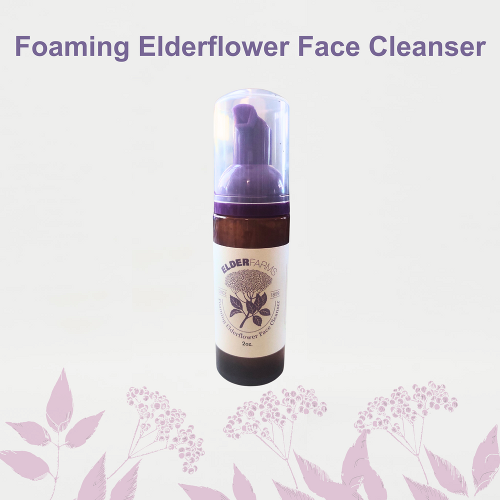 Foaming Elderflower Face Cleanser (2oz.)