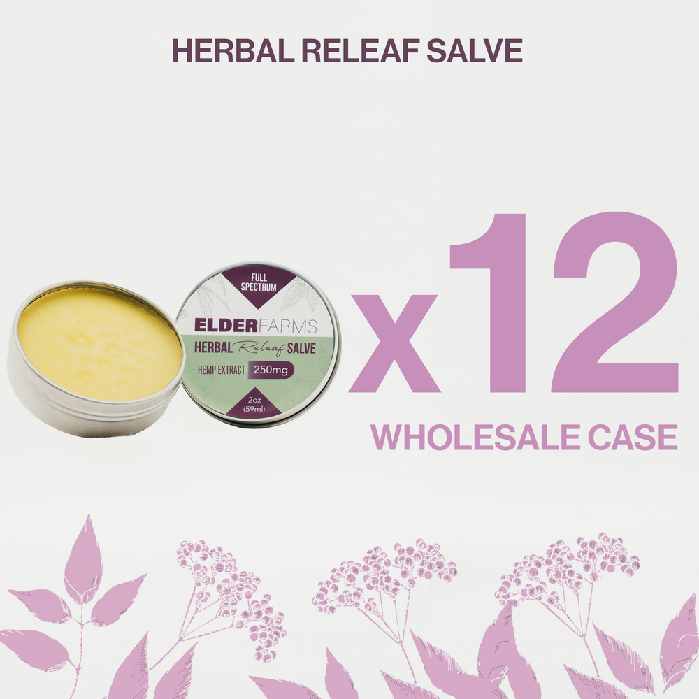 Herbal Releaf Salve Hemp G - 12 Pack (Wholesale Case)